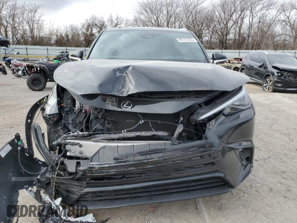 2024 Lexus TX with VIN 5TDAAAA67RS004597, listed as a Copart auction lot 89141225 with 6,382 mi miles and Salvage Title. Bid and sale history available at carsss.com. Image 5.