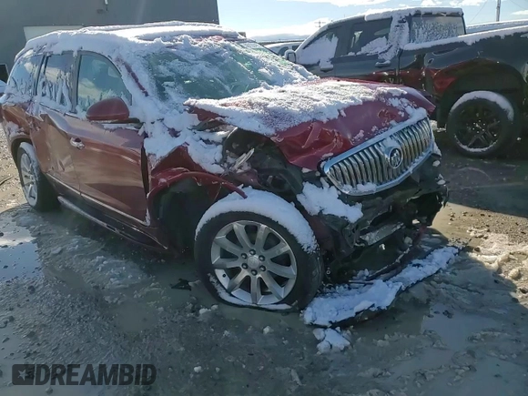 2014 Buick Enclave Premium with VIN 5GAKVCKD3EJ142390, listed as a Copart auction lot 49139455 with Not Provided miles and Salvage Title. Bid and sale history available at DreamBid. Image 12.