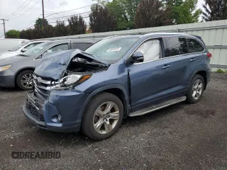 2019 Toyota Highlander Limited with VIN 5TDDZRFH8KS964788, listed as a Copart auction lot 62692875 with 133,390 mi miles and Salvage title. Bid and sale history available at DreamBid. Image 1.