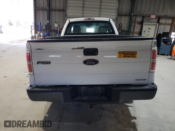 2013 Ford F-150 XL with VIN 1FTNF1CF0DKF22194, listed as a Copart auction lot 46987505 with 149,978 mi miles and Salvage title. Bid and sale history available at DreamBid. Image 6.