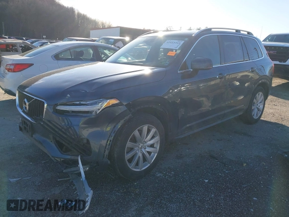 2019 Volvo XC90 Momentum with VIN YV4A22PK6K1495557, listed as a IAAI auction lot 41053269 with 58,828 mi miles. Bid and sale history available at carsss.com. Image 2.