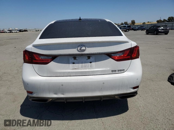 2014 Lexus GS 350 with VIN JTHBE1BL6E5041846, listed as a Copart auction lot 58832955 with 162,804 mi miles and Salvage title. Bid and sale history available at DreamBid. Image 6.