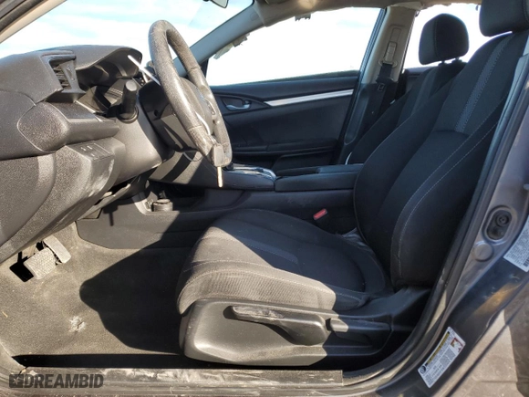 2019 Honda Civic Sedan LX with VIN 2HGFC2F66KH567841, listed as a Copart auction lot 42167145 with 86,934 mi miles and Salvage Title. Bid and sale history available at carsss.com. Image 7.