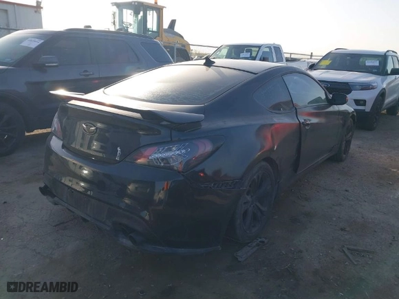 2012 Hyundai Genesis Coupe 2.0T with VIN KMHHT6KD0CU079157, listed as a IAAI auction lot 41855345 with 134,267 mi miles. Bid and sale history available at carsss.com. Image 4.
