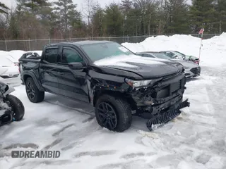 2023 Chevrolet Colorado 4WD Trail Boss with VIN 1GCPTEEK5P1196857, listed as a IAAI auction lot 41540862 with 13,681 mi miles. Bid and sale history available at carsss.com. Image 1.