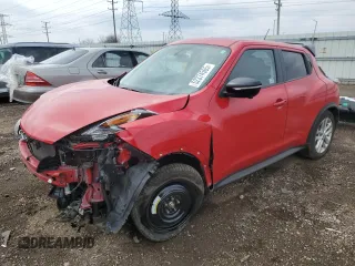 2015 Nissan Juke S with VIN JN8AF5MVXFT552851, listed as a Copart auction lot 52374565 with 45,108 mi miles and Salvage Title. Bid and sale history available at DreamBid. Image 1.