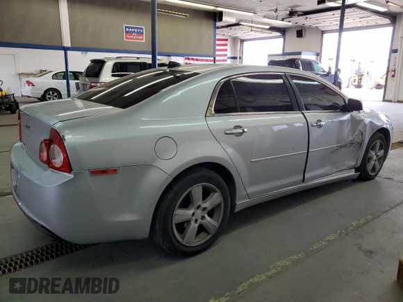 2012 Chevrolet Malibu 2LT with VIN 1G1ZD5E01CF313957, listed as a Copart auction lot 54016215 with 129,146 mi miles and Salvage Title. Bid and sale history available at DreamBid. Image 3.