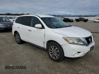 2013 Nissan Pathfinder S with VIN 5N1AR2MM6DC664306, listed as a Copart auction lot 45597835 with 176,144 mi miles and Clean Title. Bid and sale history available at carsss.com. Image 4.