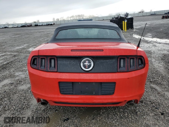 2014 Ford Mustang V6 with VIN 1ZVBP8EM9E5220341, listed as a Copart auction lot 51647565 with Not Provided miles and Clean Title. Bid and sale history available at carsss.com. Image 6.