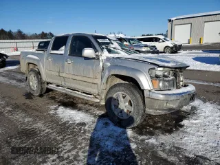 2012 GMC Canyon SLT with VIN 1GTH6NFE2C8117313, listed as a Copart auction lot 45090095 with 0 mi miles and Salvage Title. Bid and sale history available at carsss.com. Image 4.