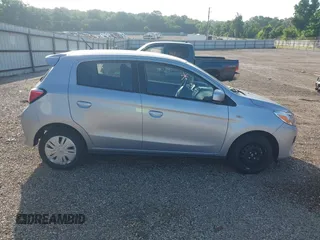 2024 Mitsubishi Mirage ES z VIN ML32AUHJ2RH019158, wystawiony jako IAAI lot #42496751 z przebiegiem 9 663 mil mil oraz . Historia ofert i sprzedaży dostępna na DreamBid. Obrazek 14.