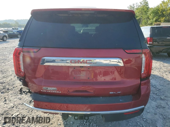 2023 GMC Yukon XL SLT with VIN 1GKS2GKD6PR131617, listed as a Copart auction lot 68797564 with Not Provided miles and Salvage Title. Bid and sale history available at carsss.com. Image 6.