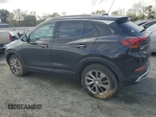2023 Buick Encore GX Essence with VIN KL4MMFSL8PB041422, listed as a Copart auction lot 51762375 with 25,283 mi miles and Salvage title. Bid and sale history available at DreamBid. Image 2.