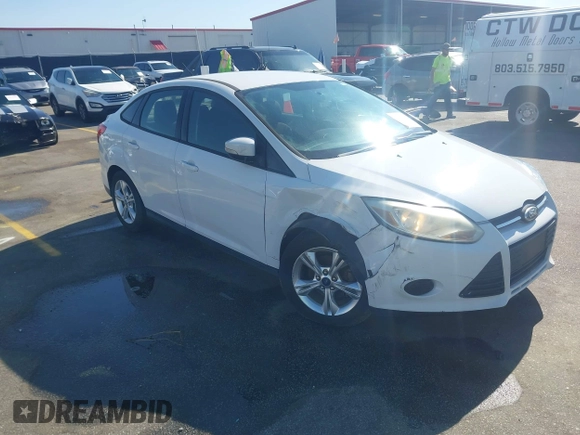 2013 Ford Focus SE with VIN 1FADP3F25DL223541, listed as a IAAI auction lot 41877904 with 192,484 mi miles and . Bid and sale history available at DreamBid. Image 1.