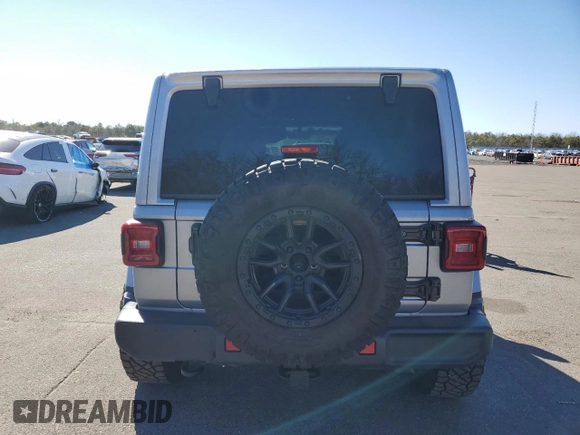 2020 Jeep Wrangler Unlimited Sahara Altitude with VIN 1C4HJXEN8LW209405, listed as a Copart auction lot 50297225 with 13,267 mi miles and Salvage title. Bid and sale history available at DreamBid. Image 6.