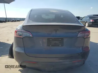 2022 Tesla Model Y Performance with VIN 7SAYGDEF8NF384270, listed as a Copart auction lot 56718215 with Not provided miles and Salvage title. Bid and sale history available at DreamBid. Image 6.