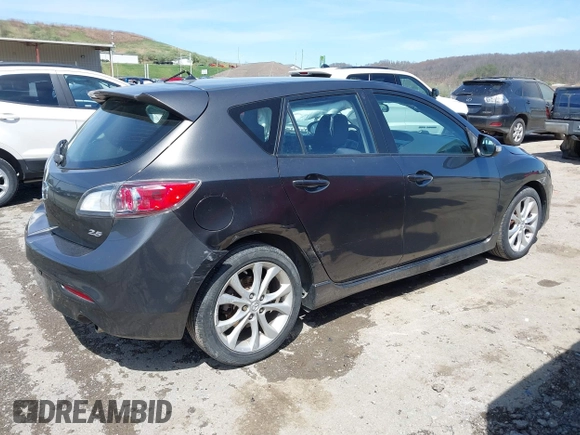 2010 Mazda 3 S Sport with VIN JM1BL1H66A1197203, listed as a IAAI auction lot 42001652 with 104,246 mi miles and . Bid and sale history available at DreamBid. Image 4.