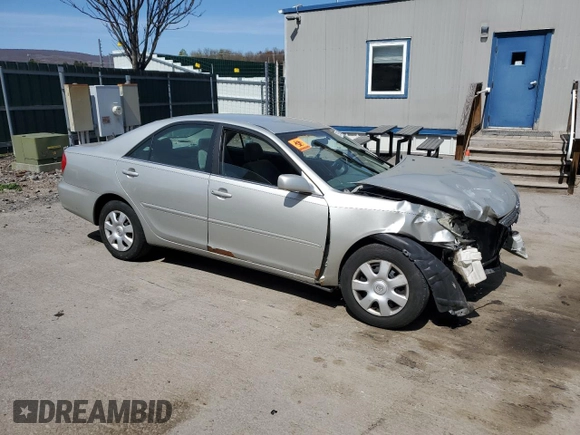 2004 Toyota Camry LE with VIN 4T1BE32K14U913225, listed as a Copart auction lot 53991665 with Not Provided miles and Salvage Title. Bid and sale history available at DreamBid. Image 4.