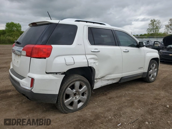 2016 GMC Terrain SLT z VIN 2GKFLPE32G6209310, wystawiony jako Copart lot #56629105 z przebiegiem 131 509 mil mil oraz Szkoda całkowita • Salvage title. Historia ofert i sprzedaży dostępna na DreamBid. Obrazek 3.