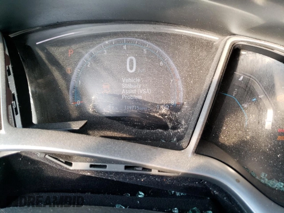 2016 Honda Civic EX-L z VIN 19XFC1F7XGE017790, wystawiony jako Copart lot #53608425 z przebiegiem 119 715 mil mil oraz Szkoda całkowita • Salvage title. Historia ofert i sprzedaży dostępna na DreamBid. Obrazek 9.