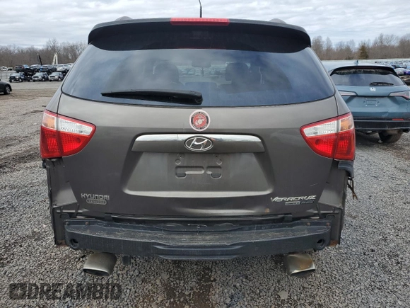 2008 Hyundai Veracruz GLS with VIN KM8NU73C38U070228, listed as a Copart auction lot 49423535 with 179,090 mi miles and Clean title. Bid and sale history available at DreamBid. Image 6.