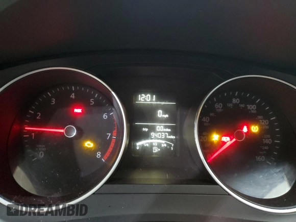 2015 Volkswagen Jetta S z VIN 3VW1K7AJ8FM404150, wystawiony jako Copart lot #88251625 z przebiegiem 94 037 mil mil oraz Szkoda całkowita • Salvage title. Historia ofert i sprzedaży dostępna na DreamBid. Obrazek 9.