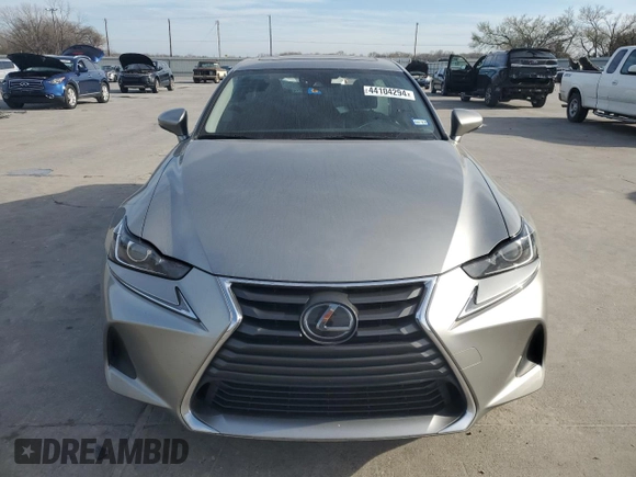 2020 Lexus IS 300 with VIN JTHDA1D27L5104488, listed as a Copart auction lot 44104294 with 67,728 mi miles and . Bid and sale history available at DreamBid. Image 5.