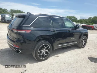 2022 Jeep Grand Cherokee Summit Reserve with VIN 1C4RJHETXN8503565, listed as a Copart auction lot 63758425 with 57,598 mi miles and Salvage title. Bid and sale history available at DreamBid. Image 3.