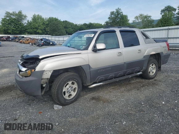 2004 Chevrolet Avalanche Z71 with VIN 3GNEK12T54G235614, listed as a Copart auction lot 78718624 with 187,103 mi miles and Salvage Title. Bid and sale history available at DreamBid. Image 1.