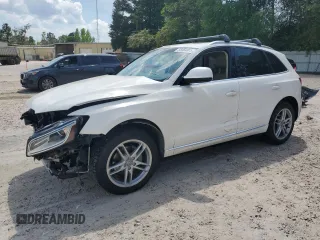 2015 Audi Q5 Premium Plus with VIN WA1LFAFP1FA086972, listed as a Copart auction lot 55564805 with 129,529 mi miles and Salvage title. Bid and sale history available at DreamBid. Image 1.