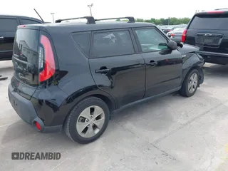 2016 Kia Soul with VIN KNDJN2A26G7377791, listed as a IAAI auction lot 41853936 with 110,023 mi miles. Bid and sale history available at carsss.com. Image 4.