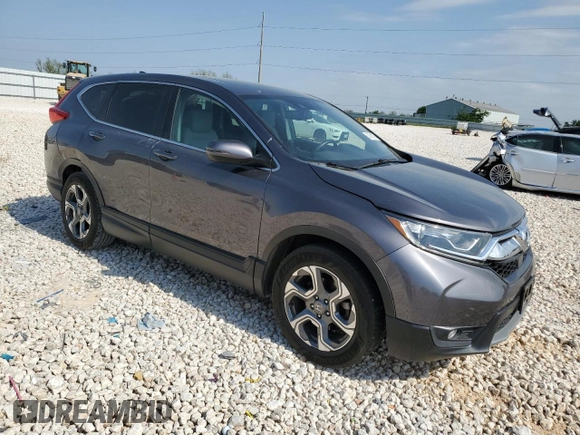 2018 Honda CR-V EX-L with VIN 5J6RW1H85JA010678, listed as a Copart auction lot 53361395 with 88,670 mi miles and Salvage Title. Bid and sale history available at DreamBid. Image 4.