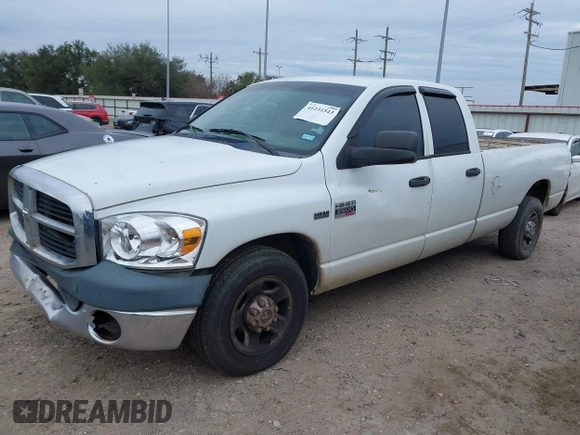 2008 Dodge 2500 ST with VIN 3D7KR28D18G214798, listed as a IAAI auction lot 41231543 with 396,341 mi miles and . Bid and sale history available at DreamBid. Image 2.