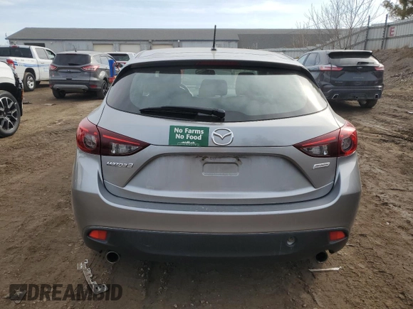 2015 Mazda 3 i Sport with VIN 3MZBM1K78FM155508, listed as a Copart auction lot 48051835 with 39,978 mi miles and Clean Title. Bid and sale history available at DreamBid. Image 6.