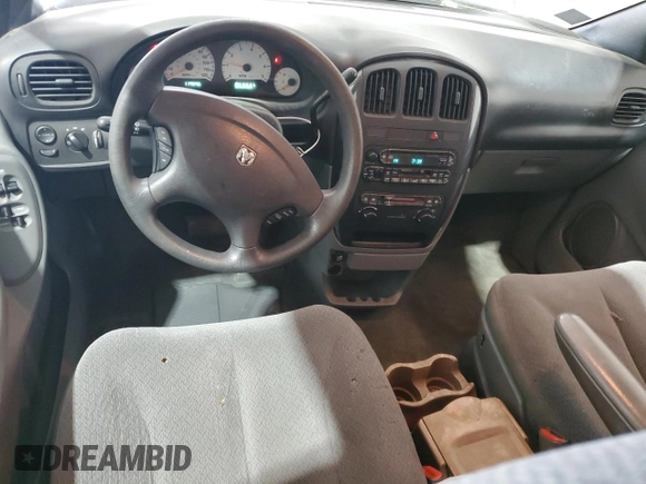 2005 Dodge Caravan SXT with VIN 1D4GP45RX5B165500, listed as a Copart auction lot 59680105 with 119,096 mi miles and Salvage title. Bid and sale history available at DreamBid. Image 8.