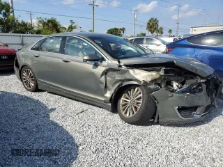 2017 Lincoln MKZ Select with VIN 3LN6L5C99HR604081, listed as a Copart auction lot 53039045 with Not Provided miles and Salvage Title. Bid and sale history available at carsss.com. Image 4.