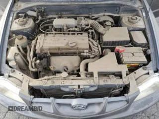 2001 Hyundai Accent GL with VIN KMHCG35C81U141661, listed as a Copart auction lot 84124804 with 38,318 mi miles and Clean Title. Bid and sale history available at carsss.com. Image 11.