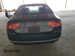 2011 Audi A8 with VIN WAURVAFD4BN004628, listed as a Copart auction lot 52244125 with 182,631 mi miles and Clean title. Bid and sale history available at DreamBid. Image 6.