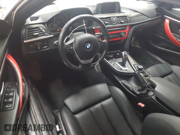 2017 BMW 4 Series 430i z VIN WBA4U7C52H5H19383, wystawiony jako Copart lot #59045215 z przebiegiem 108 719 mil mil oraz Czysty tytuł • Clean title. Historia ofert i sprzedaży dostępna na DreamBid. Obrazek 8.