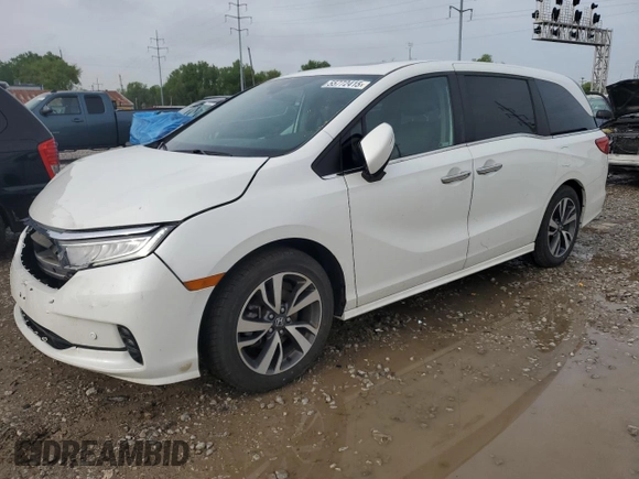 2023 Honda Odyssey Touring с VIN 5FNRL6H82PB004008, выставлен на аукционе Copart как лот 55772415 с пробегом 36 936 миль миль и Списание • Salvage title. История ставок и продаж доступна на DreamBid. Изображение 1.