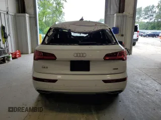 2019 Audi Q5 Premium Plus with VIN WA1BNAFY2K2037419, listed as a Copart auction lot 63625595 with 62,152 mi miles and Salvage title. Bid and sale history available at DreamBid. Image 6.