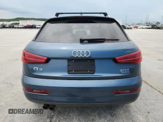 2018 Audi Q3 Premium Plus with VIN WA1JCCFS9JR014346, listed as a Copart auction lot 57994735 with 112,426 mi miles and Salvage title. Bid and sale history available at DreamBid. Image 6.
