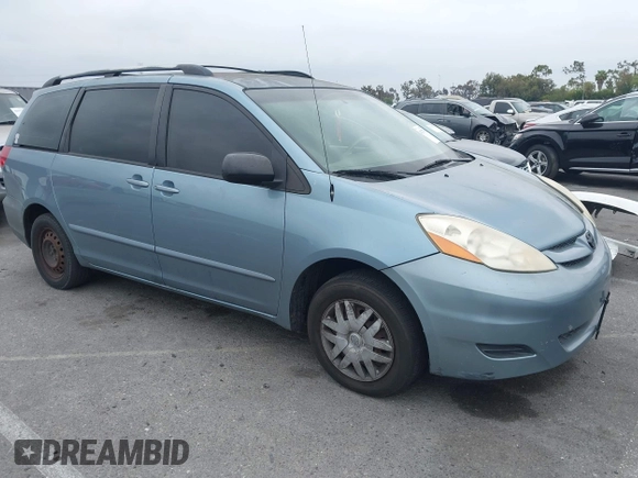 2006 Toyota Sienna CE с VIN 5TDZA23C66S582374, выставлен на аукционе IAAI как лот 42377893 с пробегом 163 037 миль миль и . История ставок и продаж доступна на DreamBid. Изображение 1.