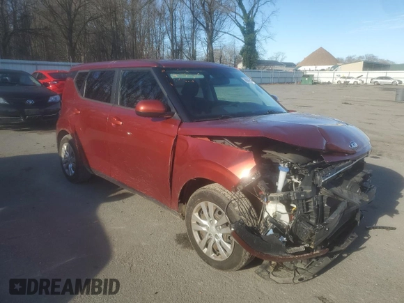 2020 Kia Soul S with VIN KNDJ23AU8L7059682, listed as a Copart auction lot 86647124 with 91,186 mi miles and Salvage Title. Bid and sale history available at carsss.com. Image 4.