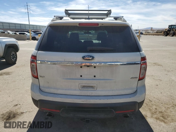 2012 Ford Explorer XLT with VIN 1FMHK8D84CGA25518, listed as a Copart auction lot 47770865 with 196,875 mi miles and Salvage Title. Bid and sale history available at DreamBid. Image 6.