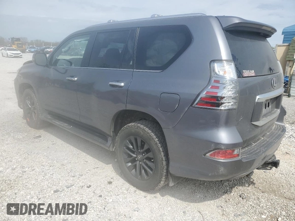 2023 Lexus GX 460 Premium with VIN JTJAM7BX4P5357977, listed as a Copart auction lot 53495245 with 45,585 mi miles and Salvage title. Bid and sale history available at DreamBid. Image 2.