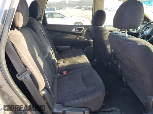 2016 Nissan Pathfinder SV with VIN 5N1AR2MN9GC624850, listed as a Copart auction lot 73777514 with 140,215 mi miles and Salvage title. Bid and sale history available at DreamBid. Image 11.
