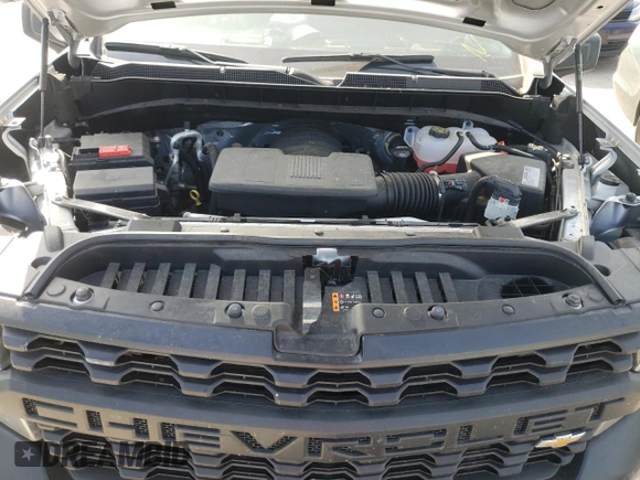 2020 Chevrolet Silverado 1500 Work Truck with VIN 1GCRWAEF3LZ134686, listed as a Copart auction lot 48921212 with 8,432 mi miles and Salvage Title. Bid and sale history available at DreamBid. Image 7.