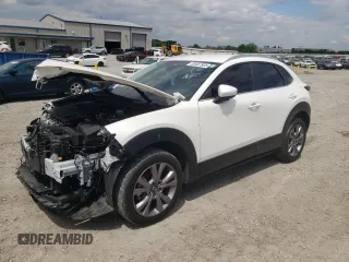 2023 Mazda CX-30 S Select with VIN 3MVDMBBM1PM533398, listed as a Copart auction lot 58487925 with 58,387 mi miles and Salvage title. Bid and sale history available at DreamBid. Image 1.
