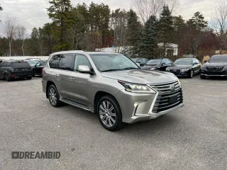 2016 Lexus LX 570 with VIN JTJHY7AX7G4203810, listed as a Copart auction lot 86017494 with 296,703 mi miles and Clean Title. Bid and sale history available at DreamBid. Image 2.
